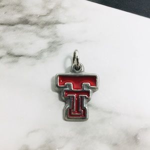 Rare! Texas Tech Hand-painted Pewter Charm